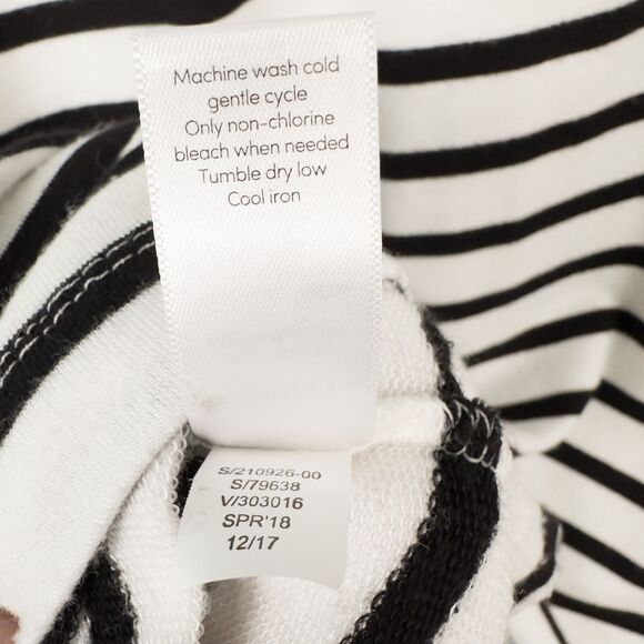 Athleta Newport Sweatshirt Dress NO POCKETS Size Small Striped Nautical Preppy - Picture 12 of 12